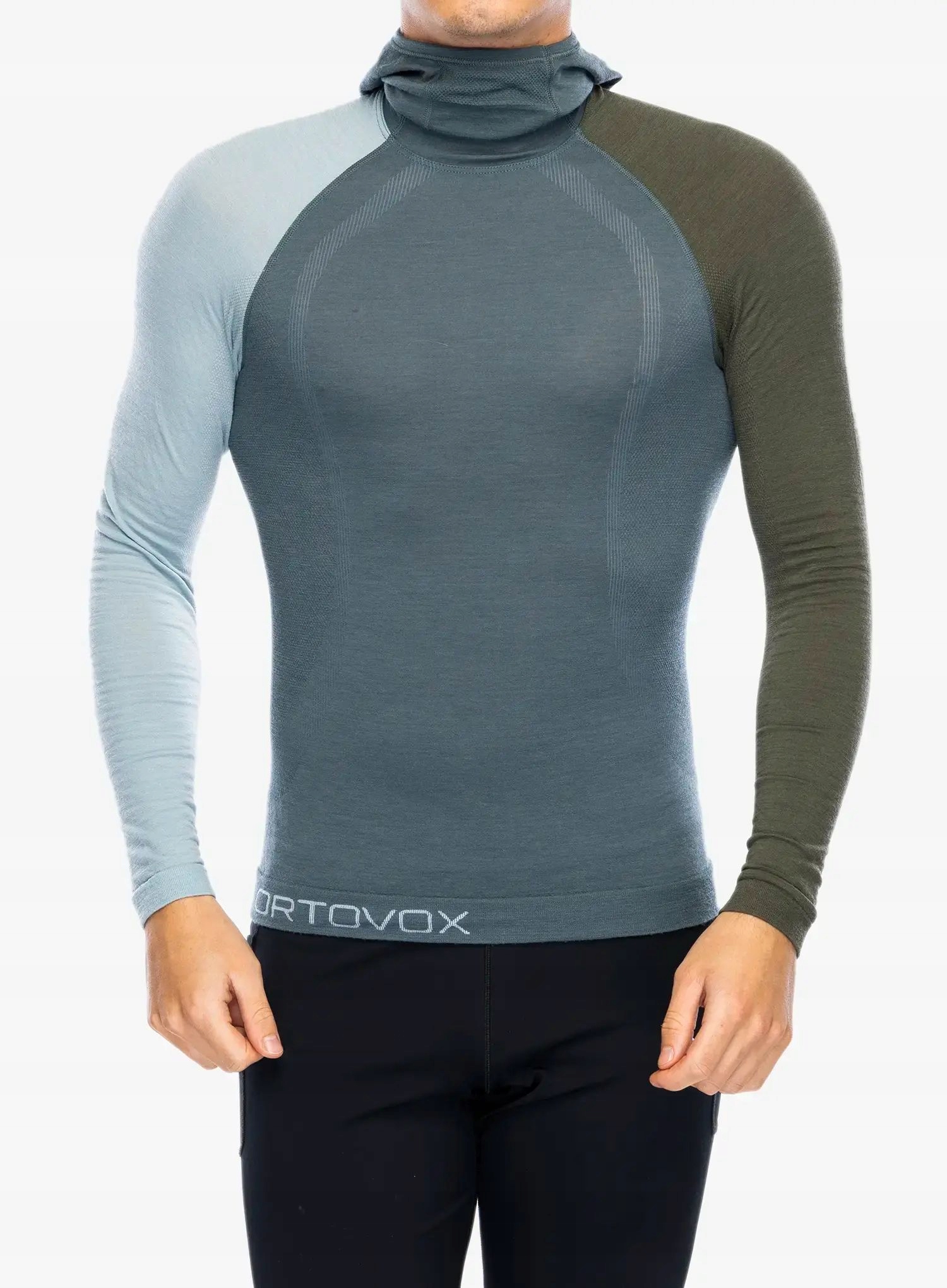Mikina Ortovox 120 Comp Light Hoody tmavě arctic grey S