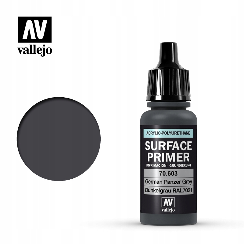 Vallejo Surface Primer Podkład German Panzer Grey
