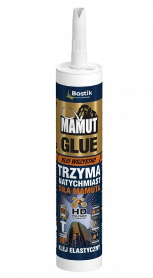 

Klej Montażowy Mamut Biały 290ml Den Braven Bostik