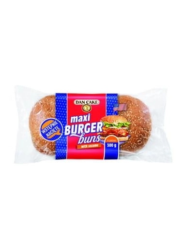 Levně 5 x rohlíky na hamburgery Dan Cake 300 g