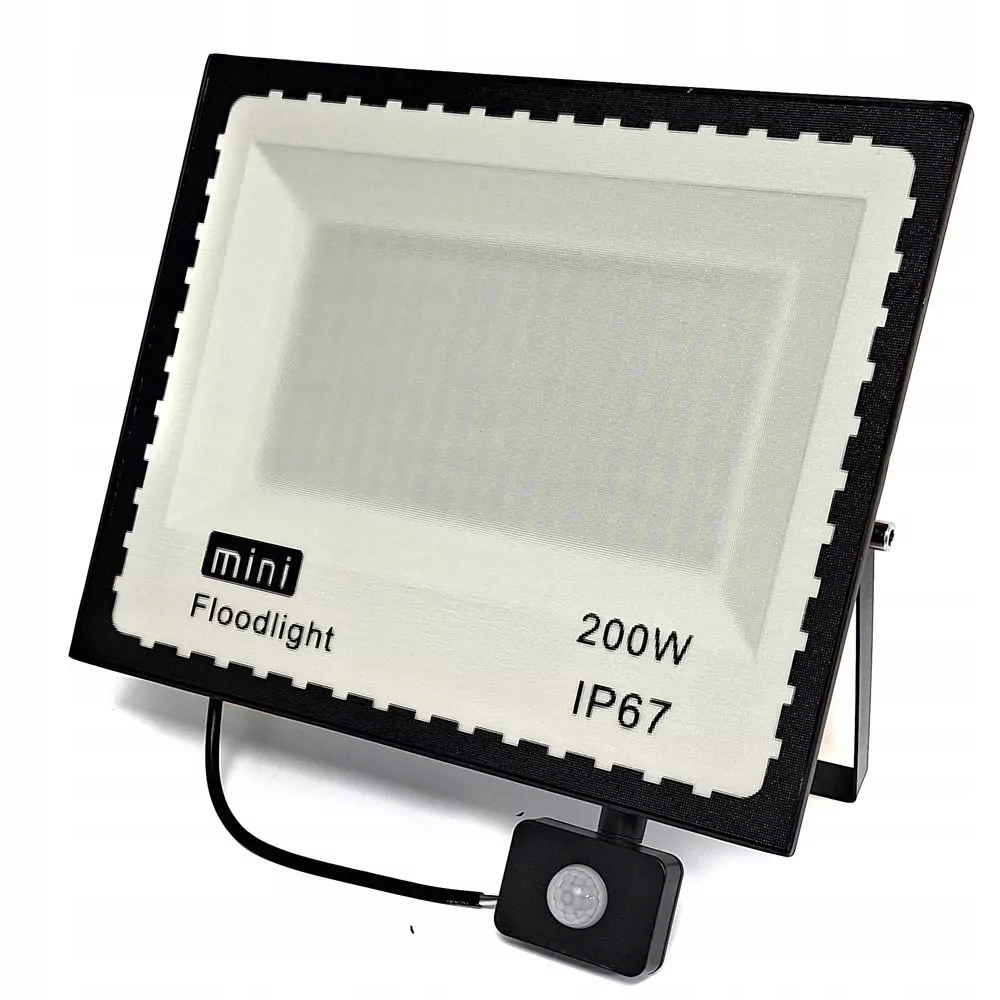 Led halogen s pohybovým senzorem 200 W, Ip reflektor