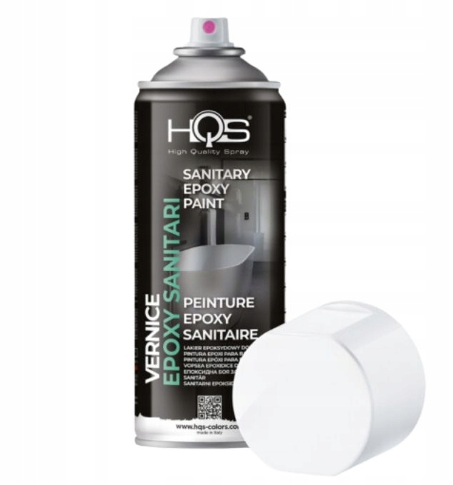 Lakier spray epoksydowy twardy wanny lodówki