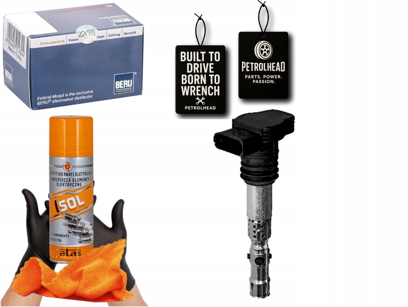 Zapalovací Cívka Seat Exeo St 3R5 1.8 T 09- Beru #Petrolhead Pro+ Kit4