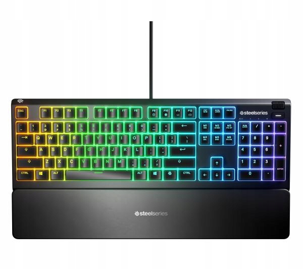Klawiatura SteelSeries Apex 3 RGB IP32 USB RGB Ggamingowa