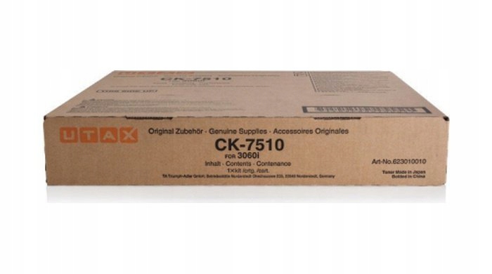 Originálny čierny toner Utax 3060 CK-7510, CK7510 (623010010, 1T02P80UT0)