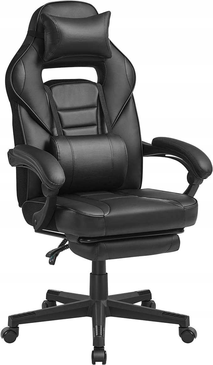 Otočné kreslo Songmics čierna