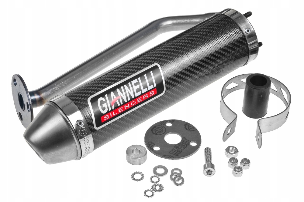 Koncovka výfuku tlmič Giannelli Enduro Carbon, Beta Rr 50 Enduro 18-20