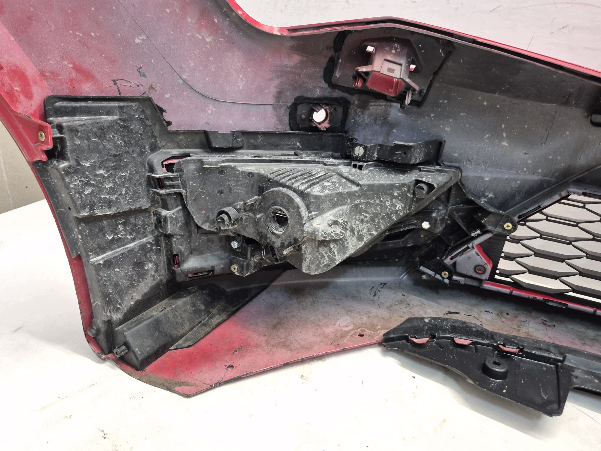 SEAT LEON III 5F0 FR 12- bumper front front 4XPDC SPR 5F0807221M