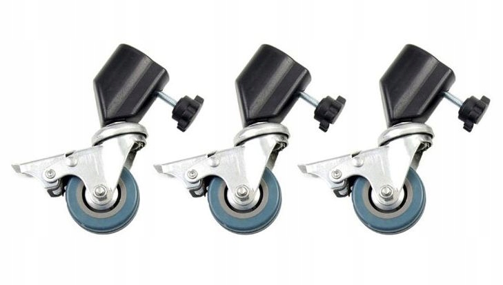 KOMPLET KÓŁEK DO STATYWU - KÓŁKA STATYWOWE 22MM Kod producenta 5903949553291