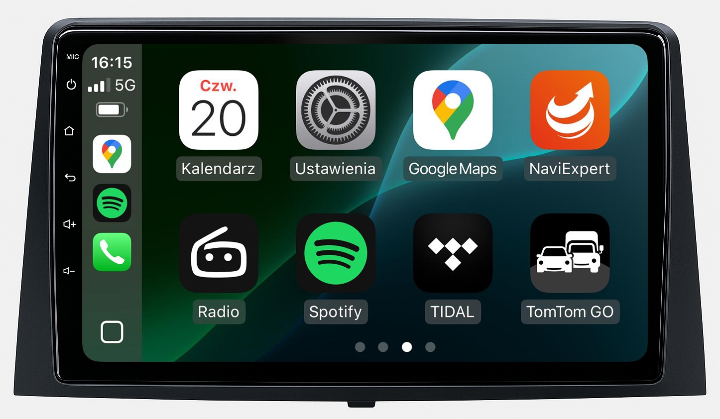 Peugeot Partner Rifter Opel Combo Citroen Berlingo Radio Nawigacja Android