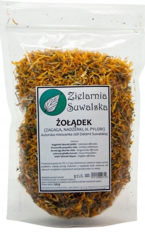 

Zioła Żołądek 250g autorska mieszanka ziołowa