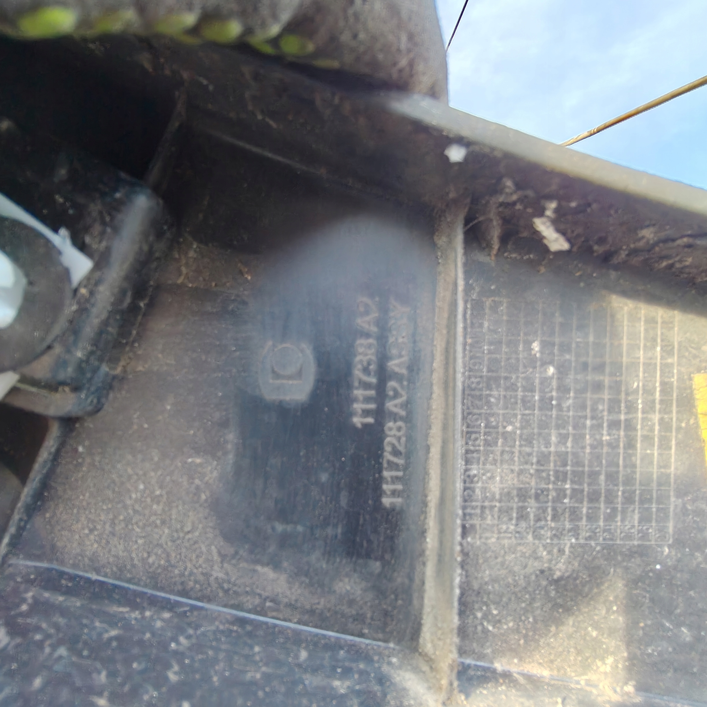 moulding threshold right OPEL CROSSLAND X