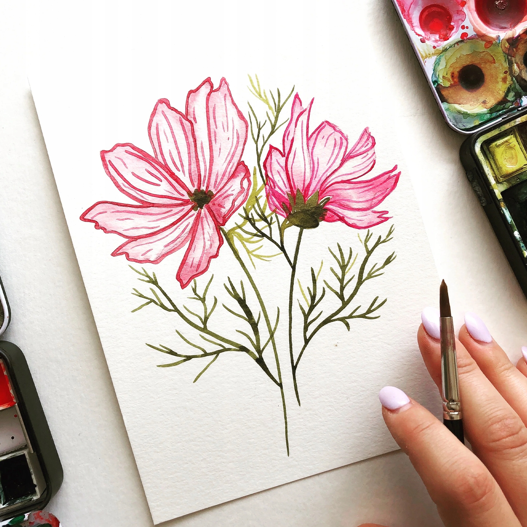 2x BLOK AKWARELOWY PAPIER DO AKWARELI A4 300g/m2 Format A4