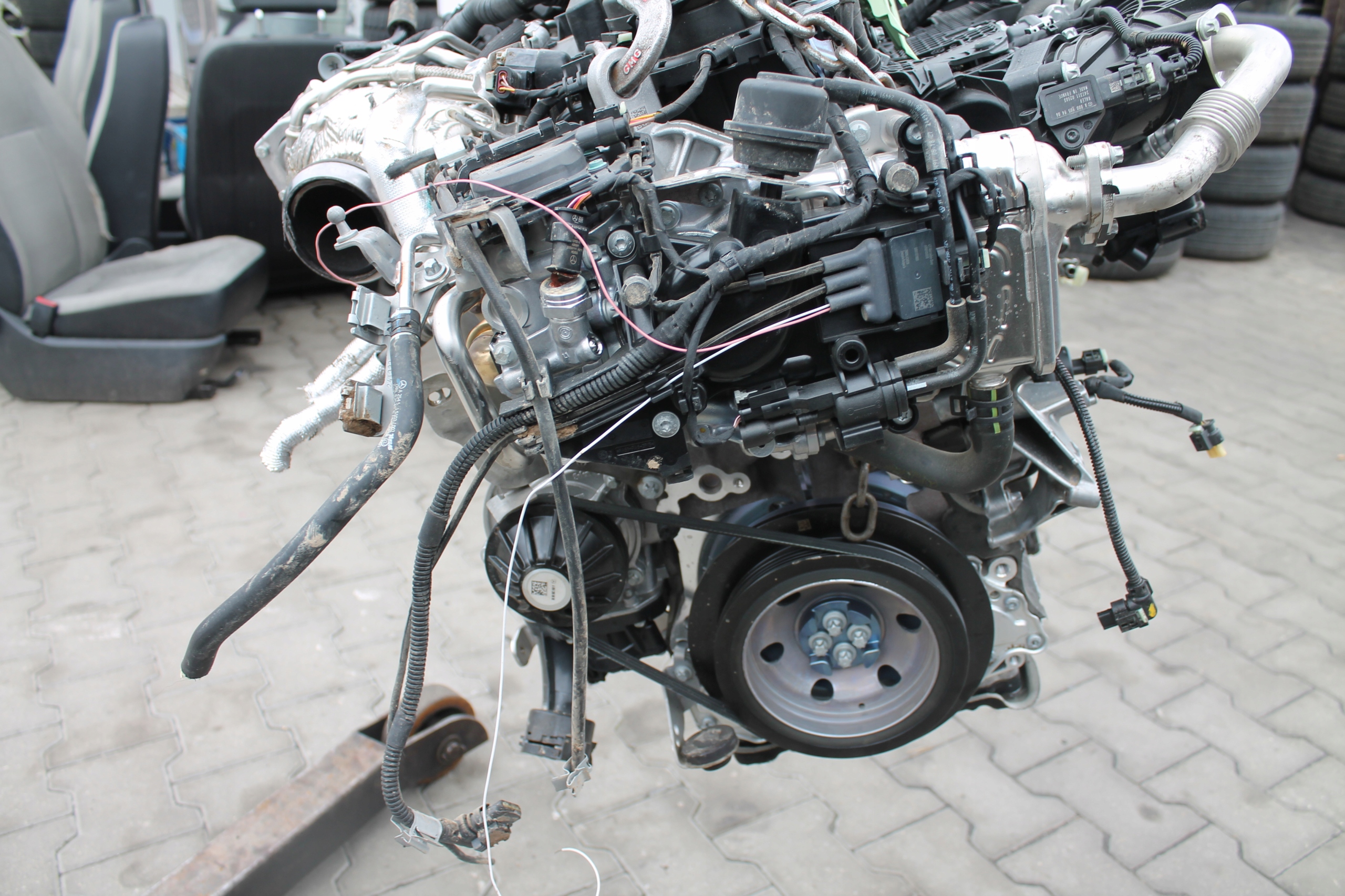 engine complete MERCEDES GLC 654820 JEDNO TURBO 7TYS KM