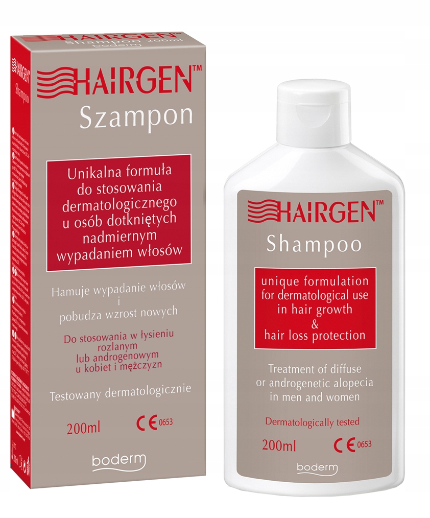 Hairgen szampon przeciw wypadaniu włosów i pobudzający wzrost nowych 200ml