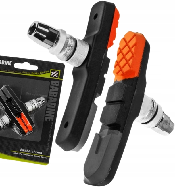 Baradine Klocki Hamulcowe V-brake 960V Orange 72mm