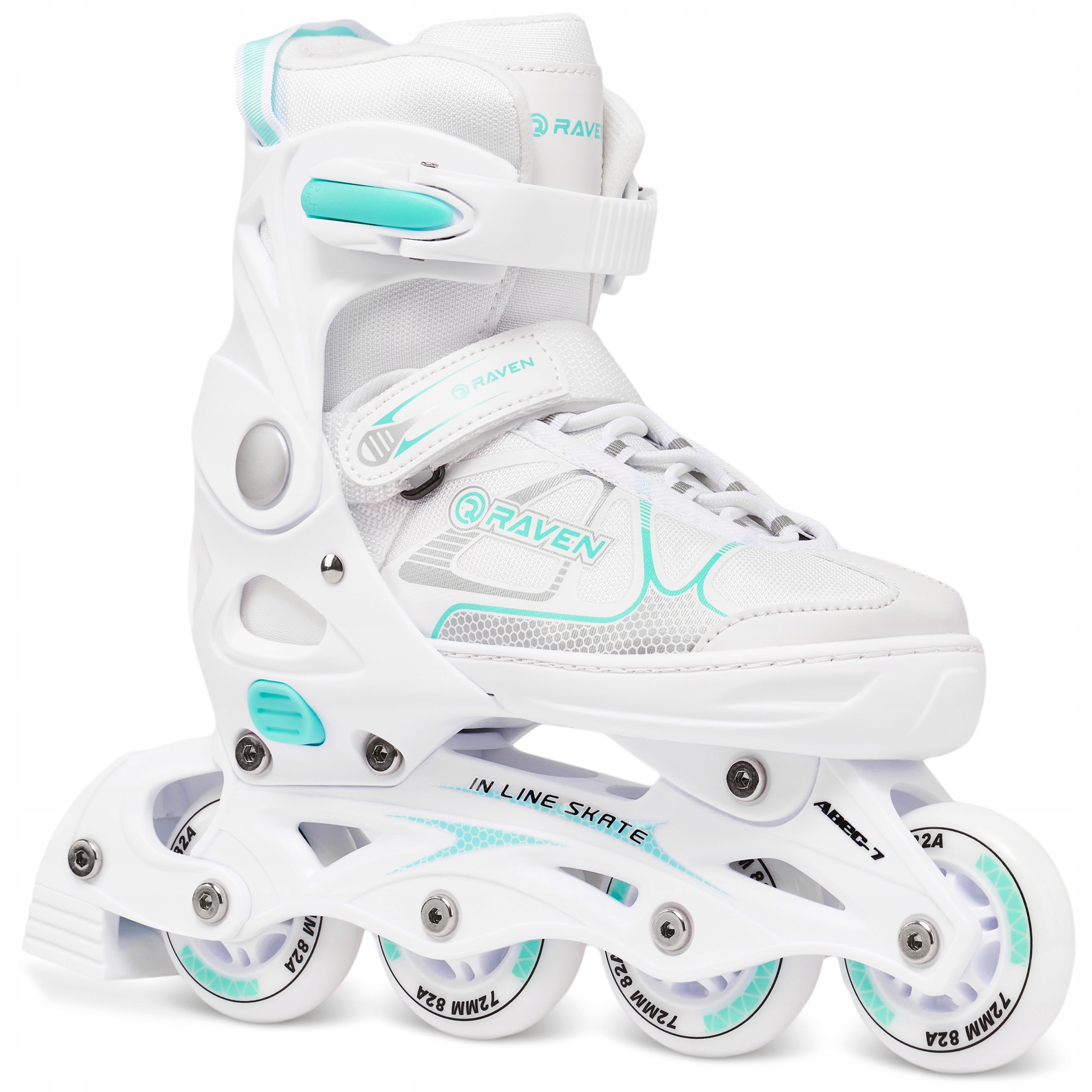 Rolki Regulowane Raven Spirit White/Mint 40-43