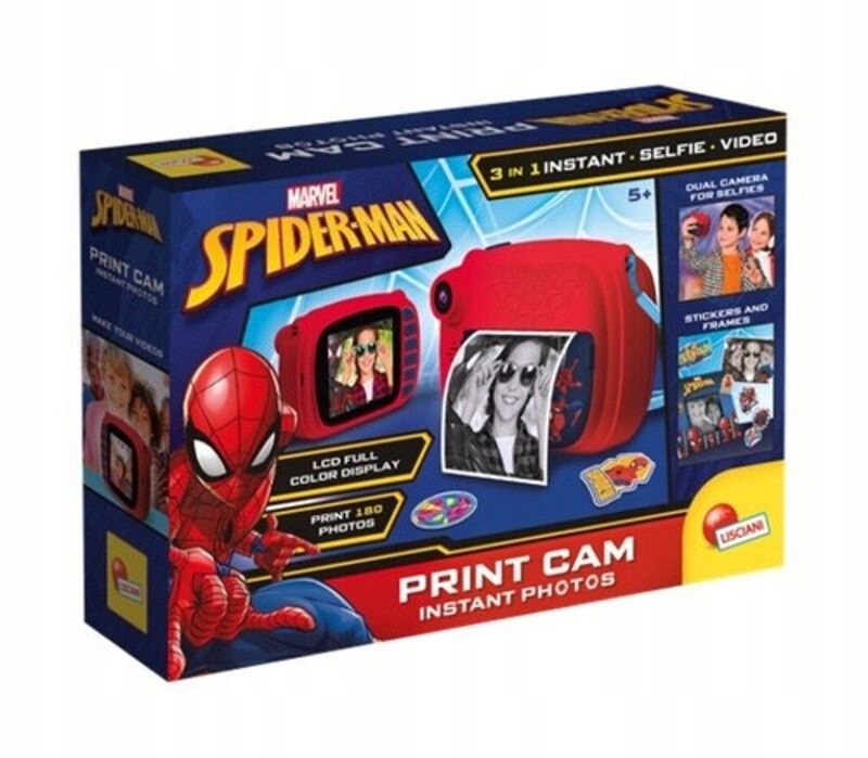 Lisciani Spiderman Print Cam