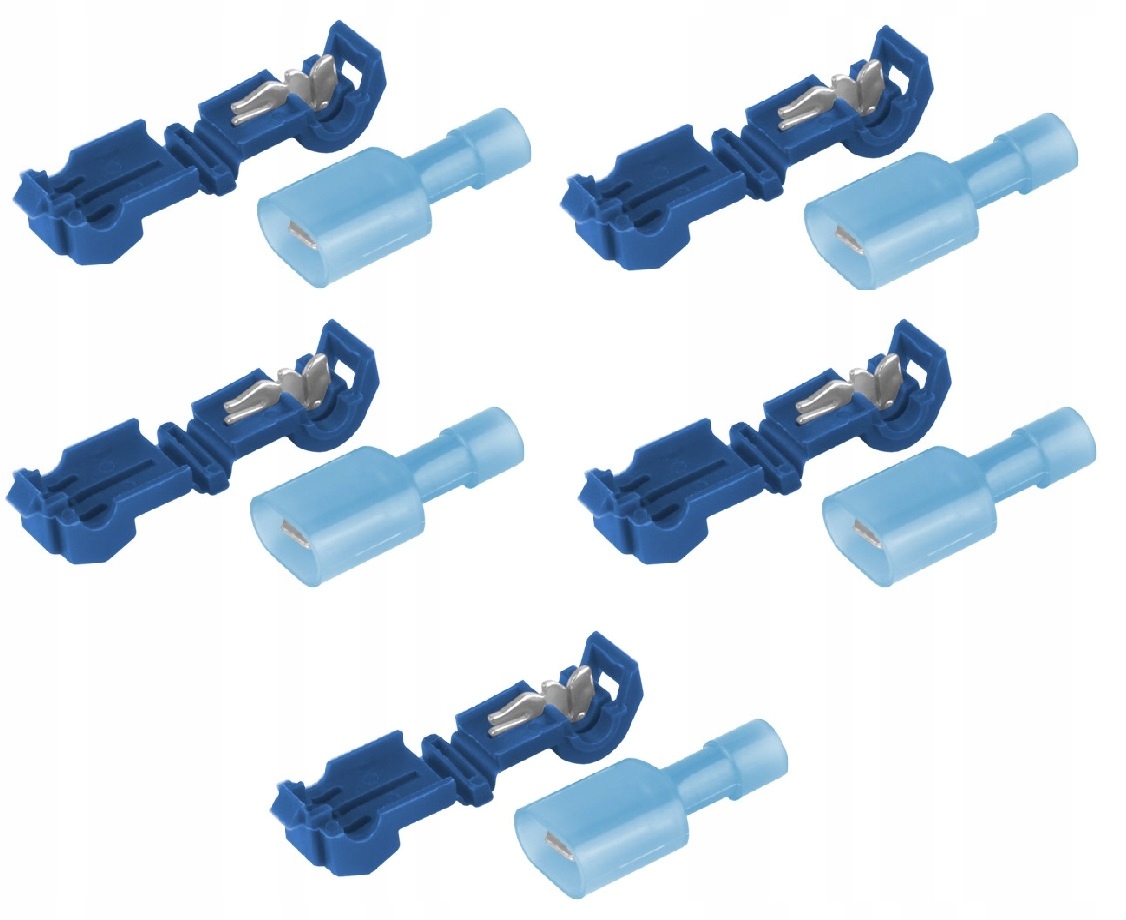 

Szybkozłączki elektryczne Typ-T 0,75-2,5mm2 15A 5x