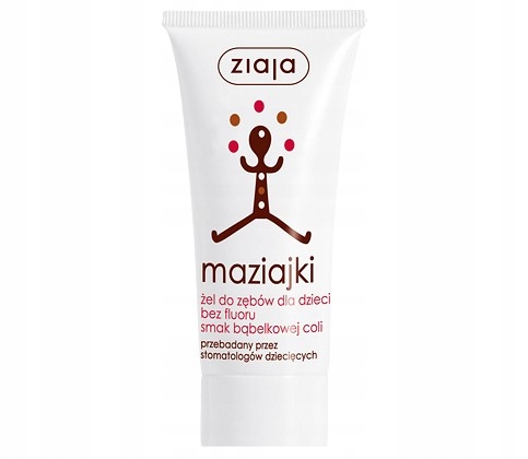 

Ziaja Żel do zębów dla dzieci smak bąbelkowej coli