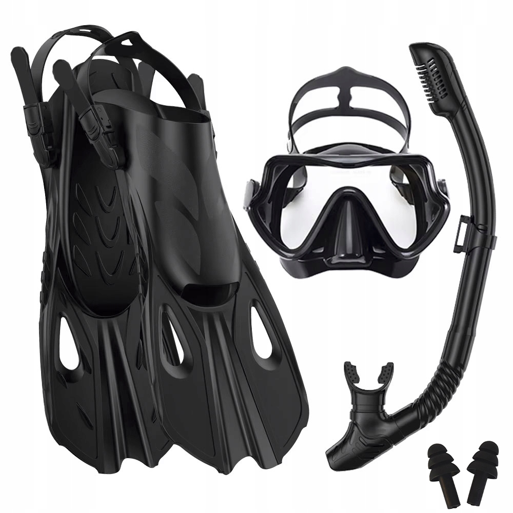 Potápěčské Brýle A Dýmka Na Potápění Brýle A Šnorchl Na Šnorchlování S ploutve L/XL