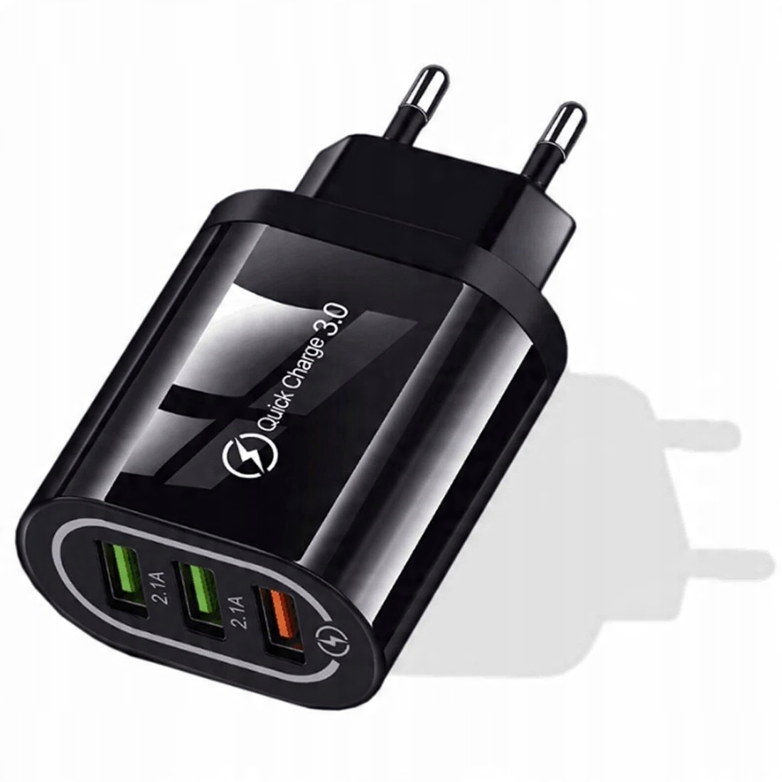 

Szybka Ładowarka Sieciowa 3xUSB Quick Charge 3.0