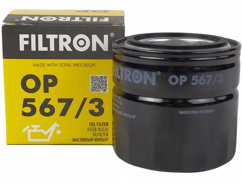 

Filtron Filtr Oleju OP567/3 Nissan Almera 2.2
