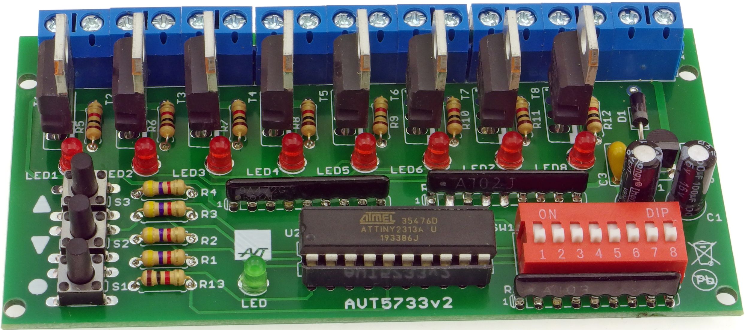 Programowany sterownik LED dużej mocy AVT5733 C