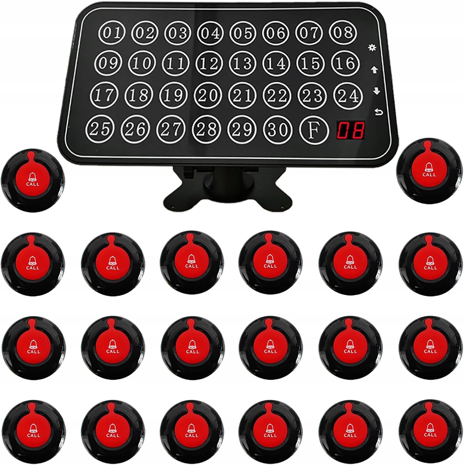 Pagery tlačidlo pre starších ľudí Cyssjf na privolanie zdravotnej sestry 20 ks