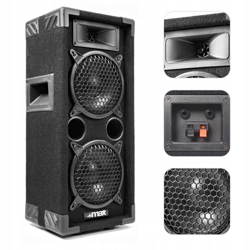 Kolumna Pasywna 2x 6'' 2-drożna 600W 8ohm Karaoke