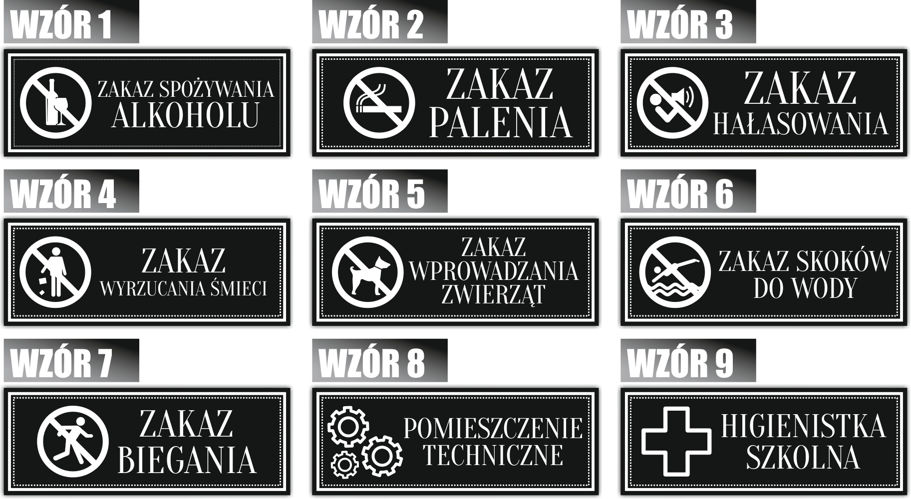 Tabliczka Grawer na Drzwi informacyjna STOŁÓWKA Marka inny