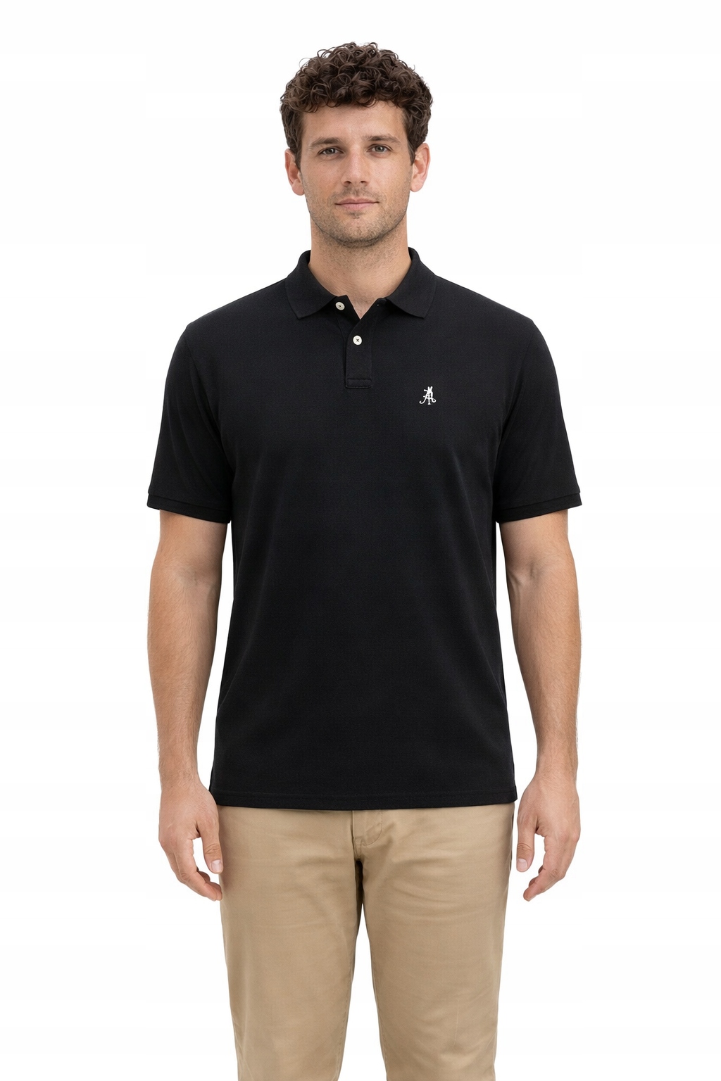 Marc Opolo Černá Polokošile Z Bavlny S Logem M I4C