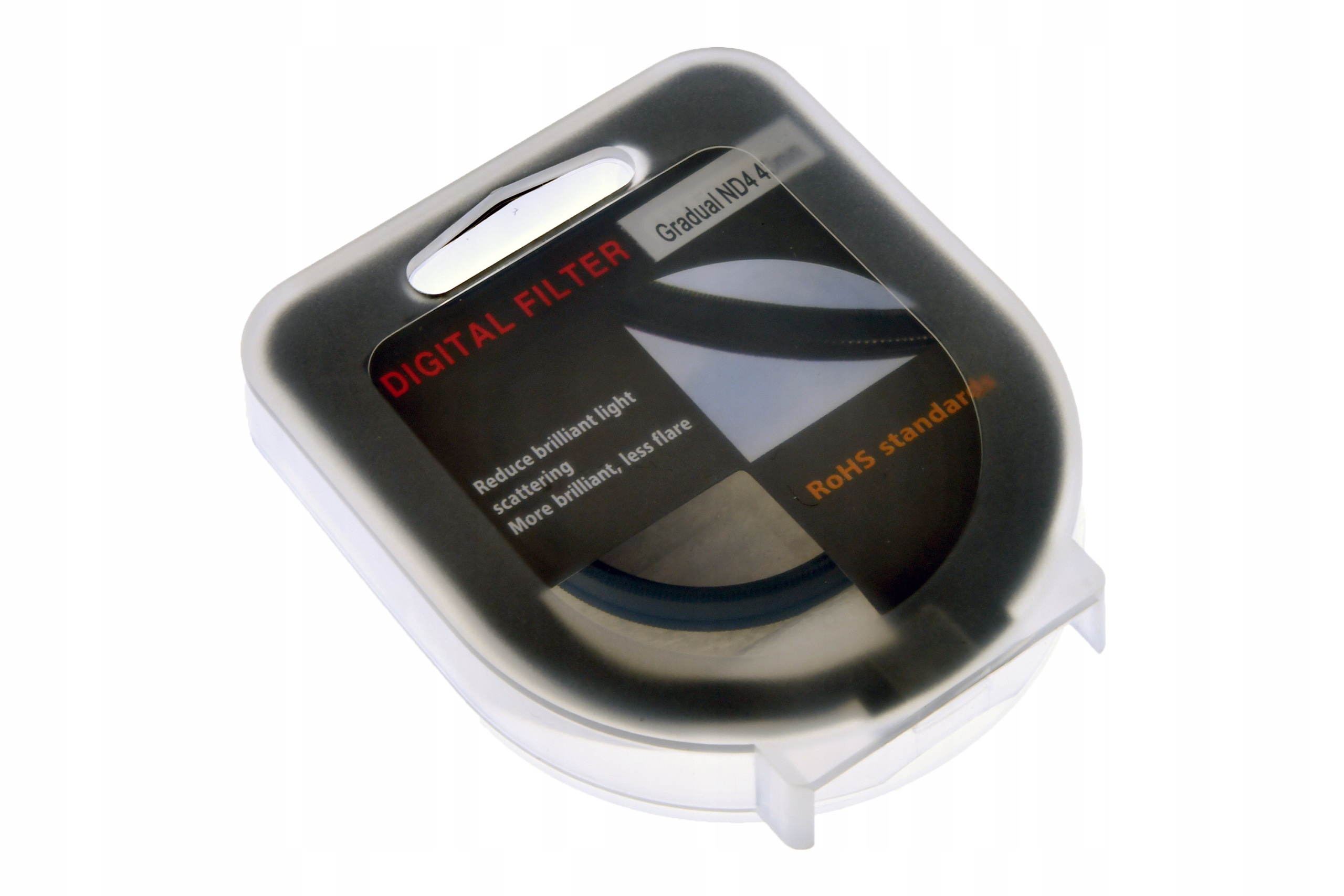 Filtr połówkowy 43mm Szary ND4 Model inny