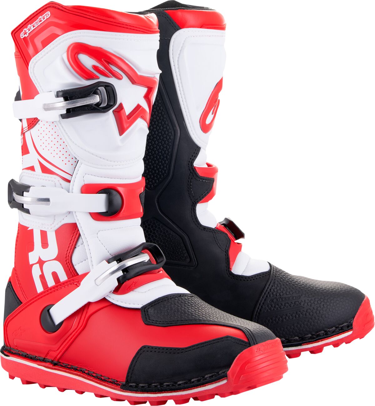 Topánky Na Cross Alpinestars Tech-t Red/bk 9 (43)