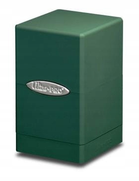 Pudełko na karty Ultra-Pro Satin Tower Deck Box green (zielone)