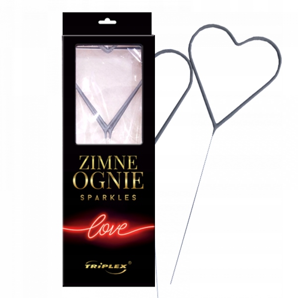 

Zimne Ognie TXF268 Serca 2 szt. 40 cm
