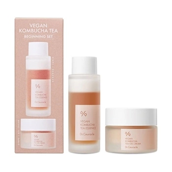 Dr.Ceuracle Vegan Kombucha Tea Beginning Set Zestaw do Twarzy z Kombuchą