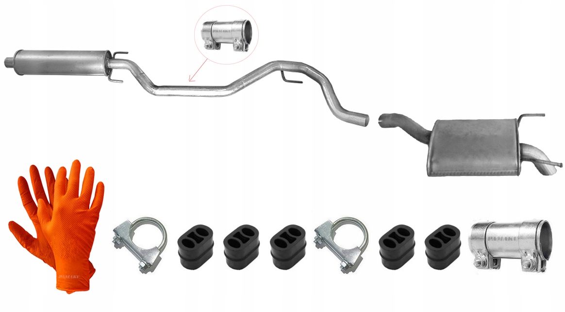 Opel Vectra C 1.9 CDTi 2.0 DTi 2.2 DTi (od roku 2002) Tlumič