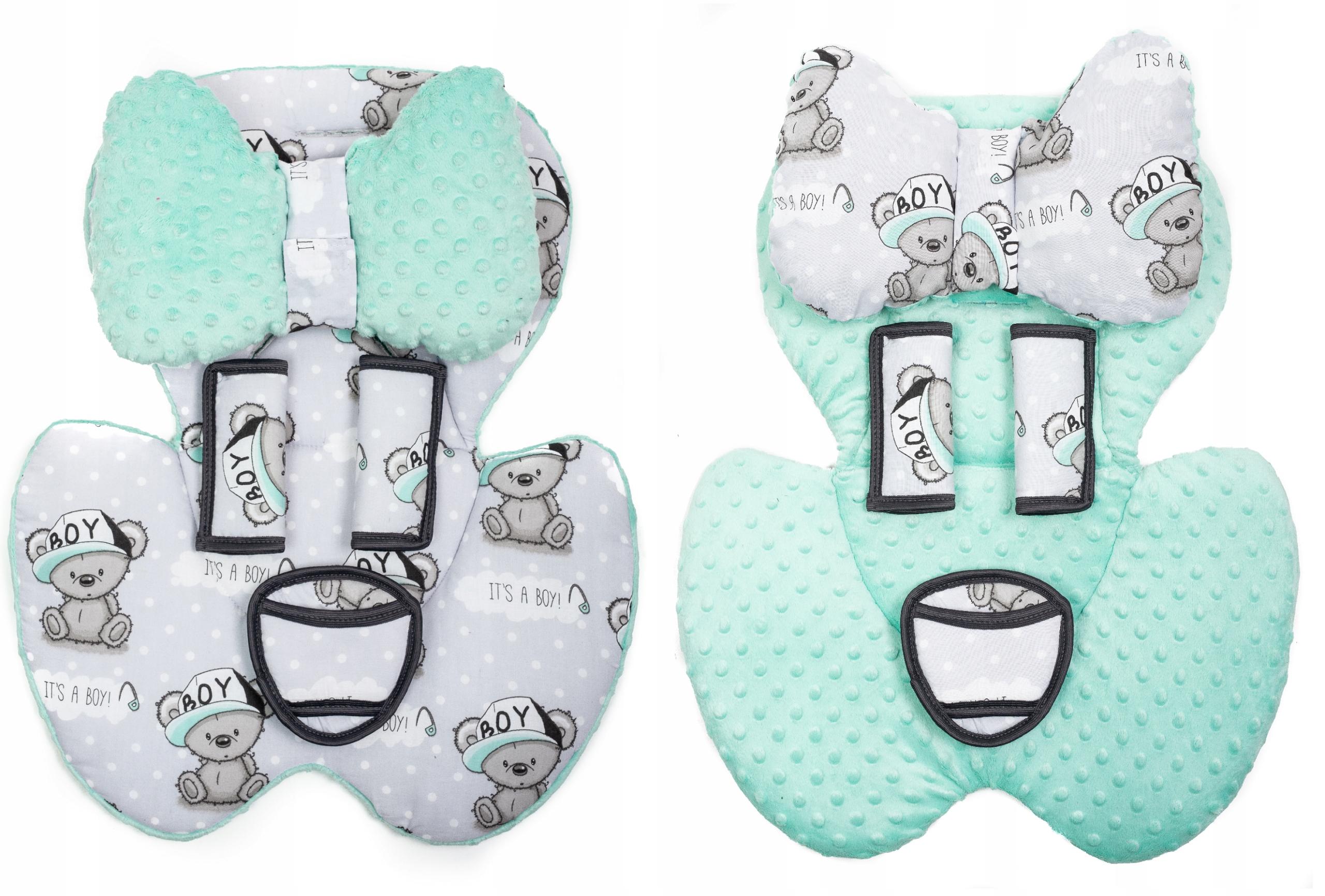 

Wkładka Wkład Poduszka Osłonki do Fotelika Zestaw