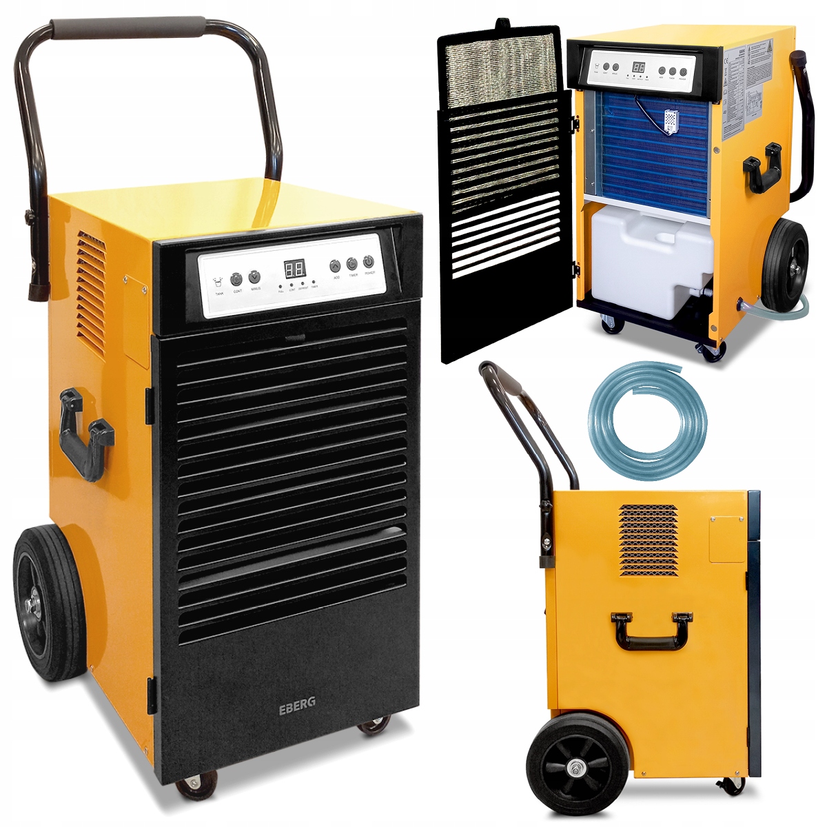 Przemysłowy osuszacz powietrza Epd 50 budowlany pochłaniacz wilgoci 55l/24h