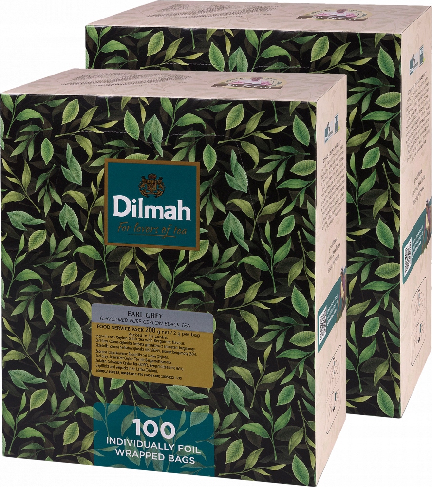 Herbata Earl Grey czarna Dilmah 200szt torebki