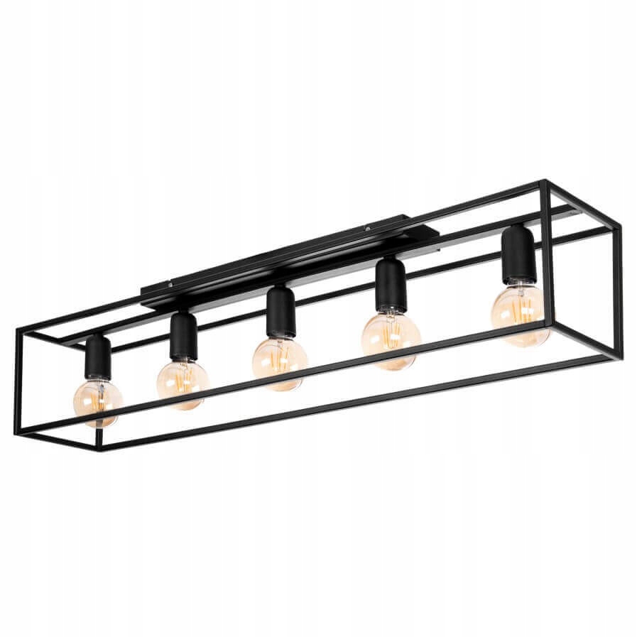 Horus Lampa Sufitowa Oprawa Nowoczesny Żyrandol Industrial Loft E27 Led