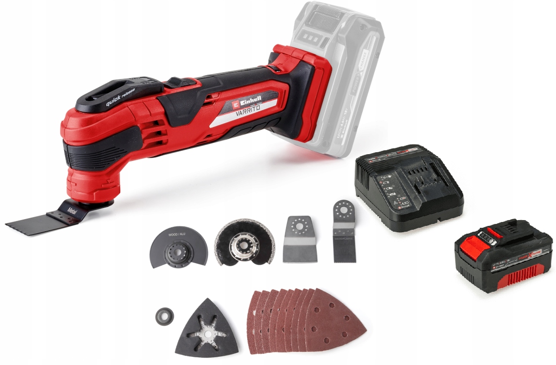 Einhell Multifunkční Nářadí Varrito 4465160 Sada Akumulátor 4,0AH