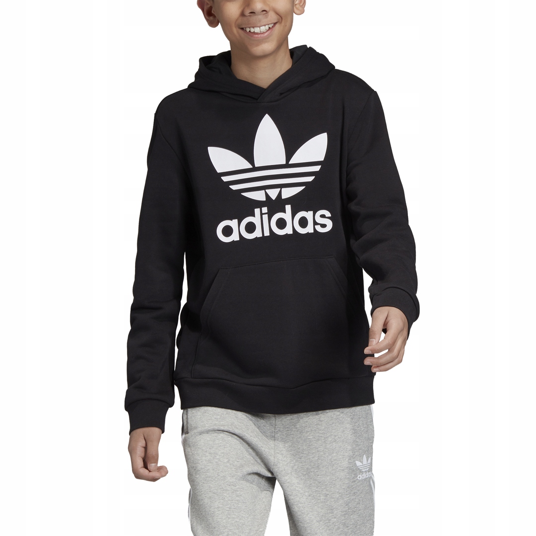 

Bluza Dziecięca Adidas Z Kapturem Czarna DV2870