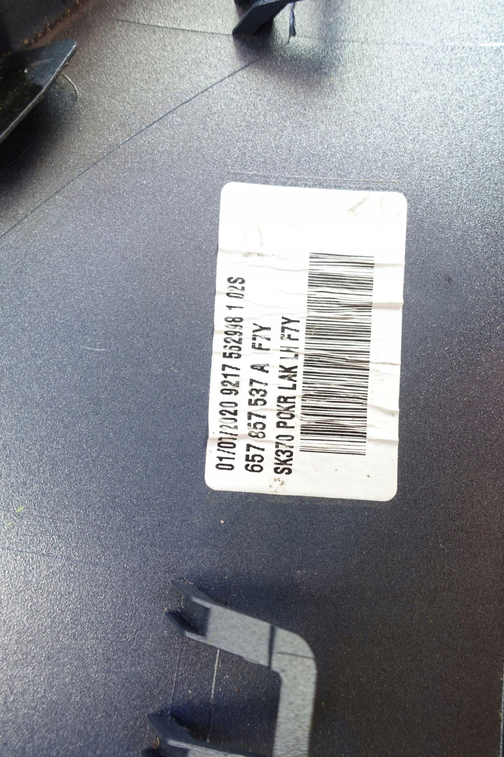 cover mirrors left SKODA SCALA 657 2019- 657857537A