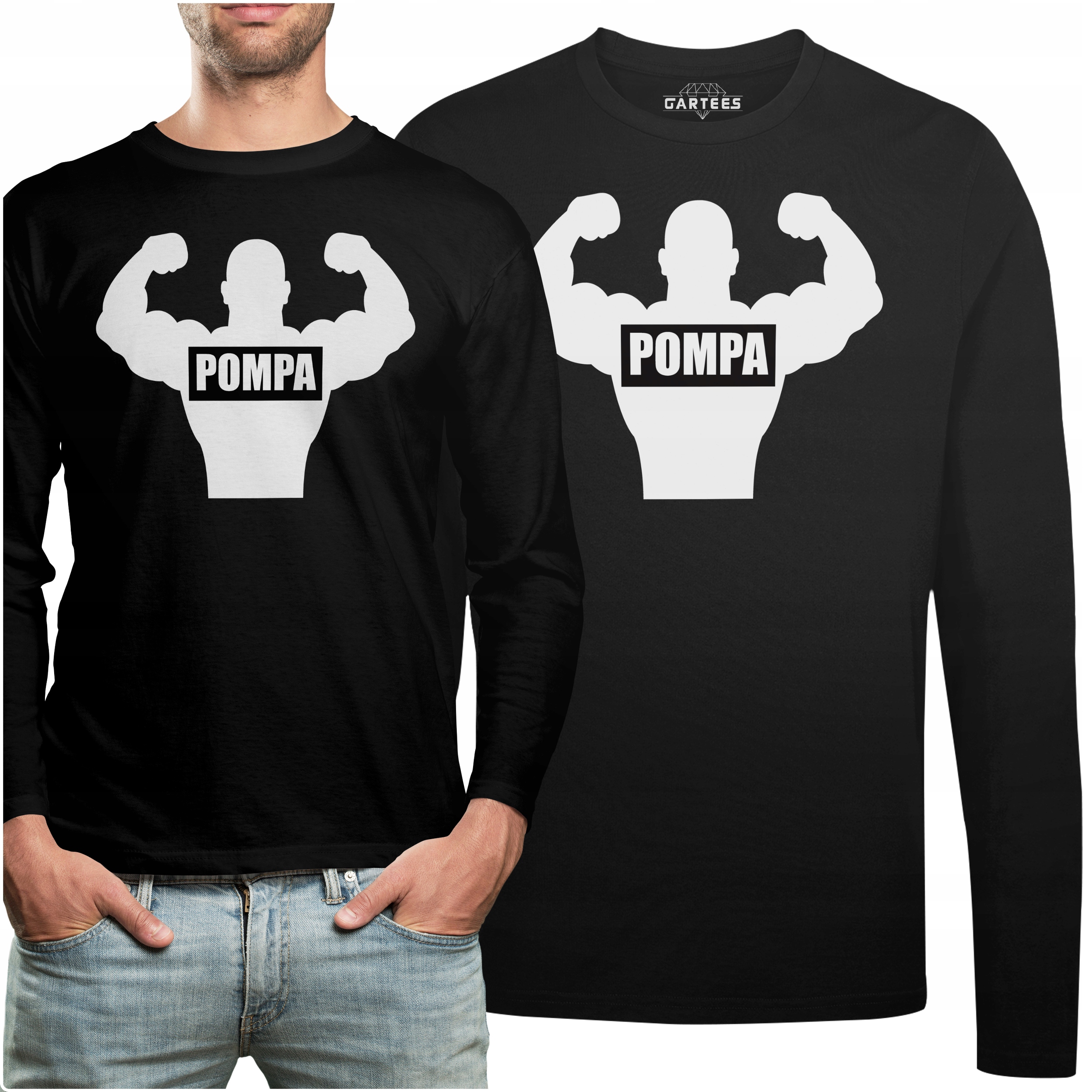 

Koszulka Long Pomysł Na Prezent Siłownia Pompa