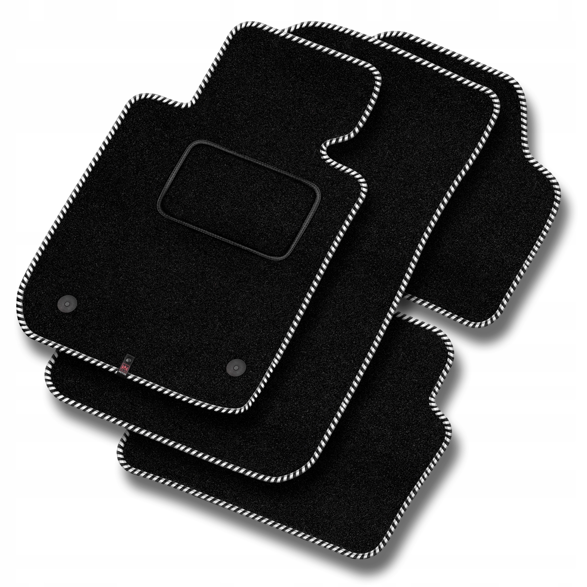 Velurové koberce Streak pro Audi A4 II B6 2000-2006