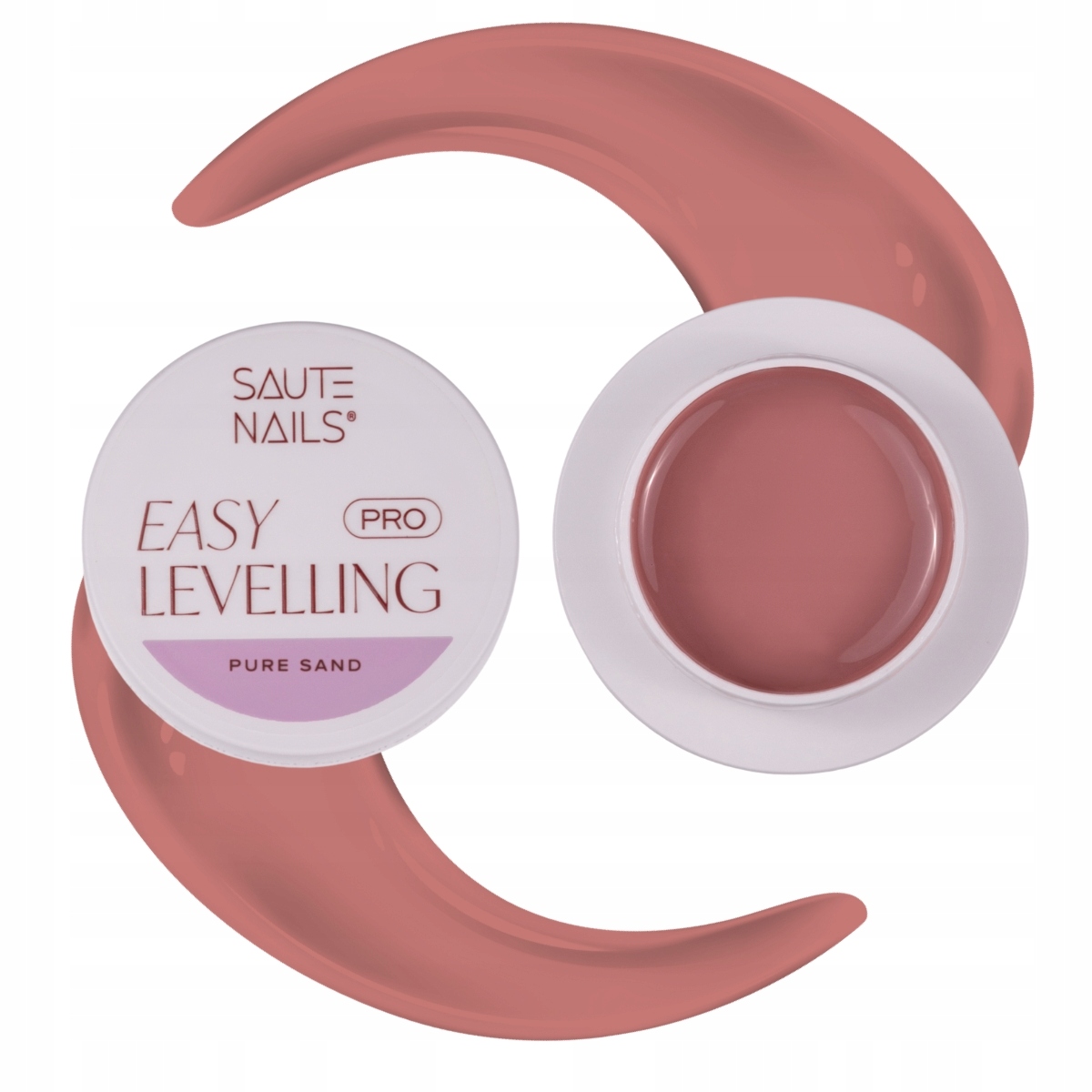 Gel samovyrovnávací Easy Levelling Pure Sand, světle béžový, Tpo & Hema Free, 50 g