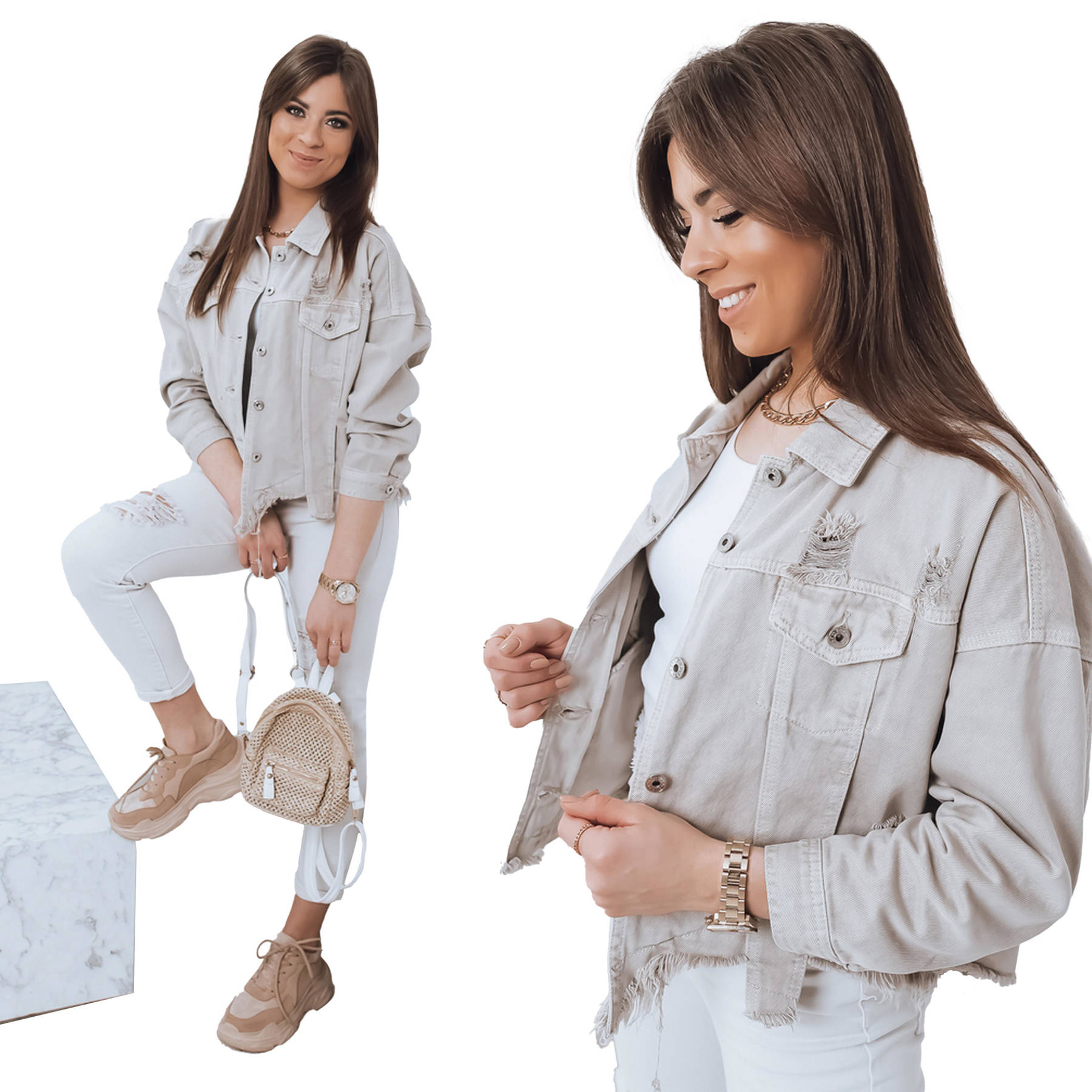 

Kurtka Damska Jeansowa Katana roz. S/m