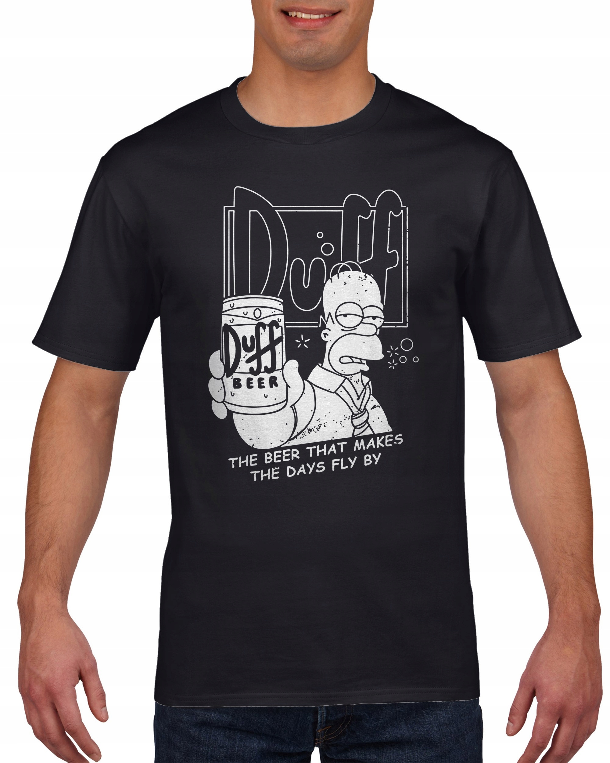 

Koszulka męska Simpson Homer Beer c XL